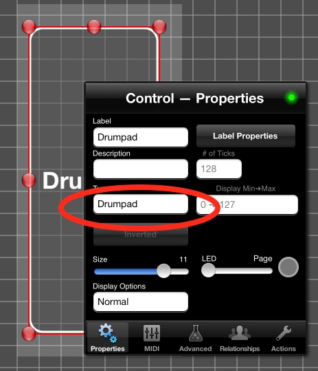 Drumpad Behavior Option