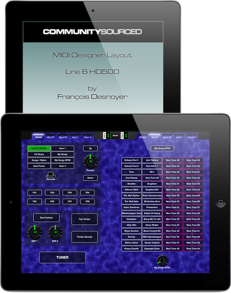 Title for Community Layout for Line 6 HD-500