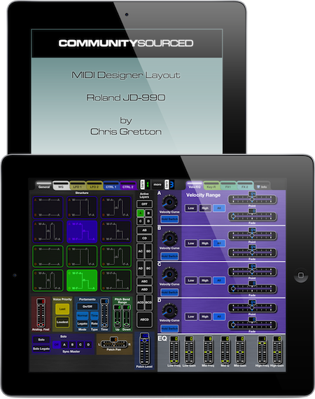 Title for Community Layout for Roland JD-990
